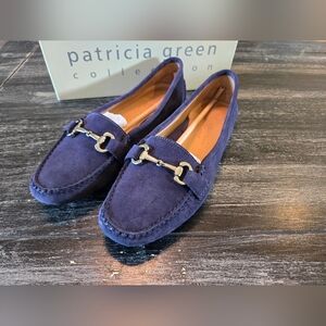 Patricia Green "CARRIE" style Driving Moccasins, Navy Color